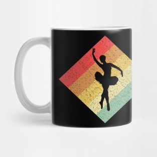 Retro Vintage 80s Ballet Gift For Ballerinas Mug